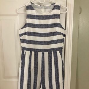 Striped romper